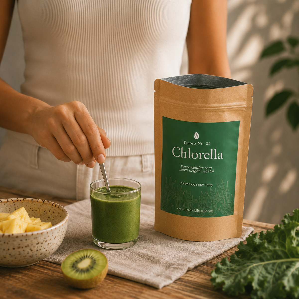 Chlorella del Bosque Tesoro No.02